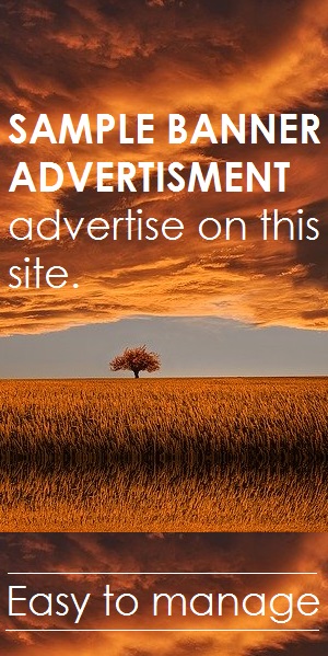 Sample banner advertisement